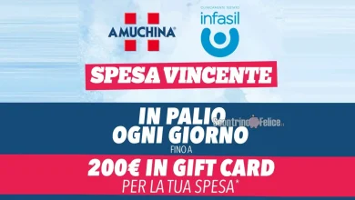 Concorso Infasil e Amuchina da Acqua e Sapone: in palio gift card