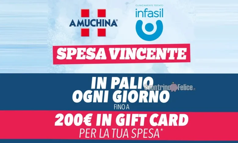 Concorso Infasil e Amuchina da Acqua e Sapone: in palio gift card