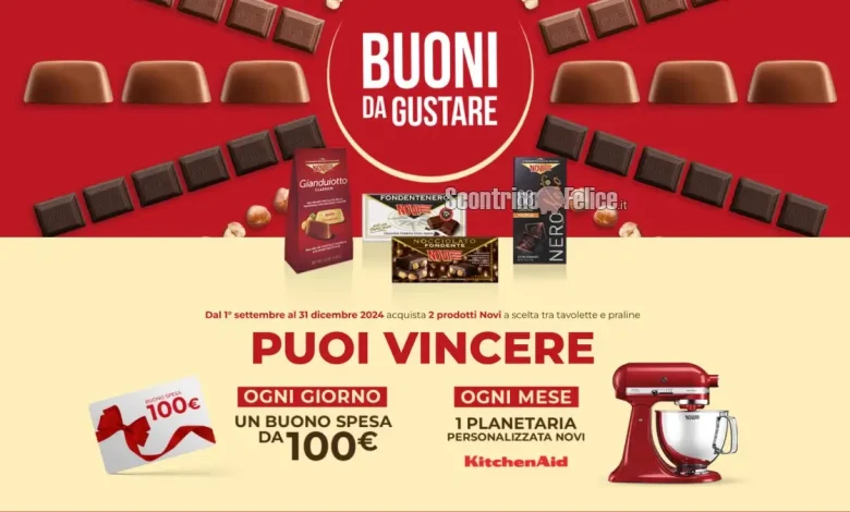 Concorso Novi: vinci buoni spesa e planetaria KitchenAid