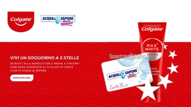 Concorso gratuito Colgate: vinci soggiorno a 5 stelle