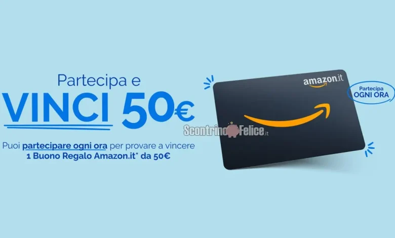 Concorso gratuito P&G per Te: vinci gratis buoni Amazon da 50 euro