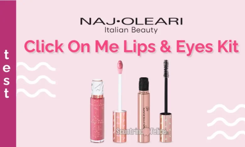 Diventa tester Naj Oleari Beauty Click On Me Lips & Eyes Kit