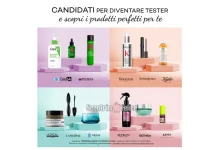 Diventa tester di prodotti firmati per la tua beauty routine