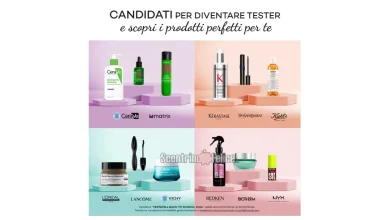 Diventa tester di prodotti firmati per la tua beauty routine