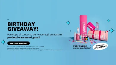 Giveaway Goovi settembre 2024