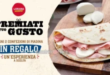 Premio certo Piadine Loriana: in regalo un'esperienza a scelta