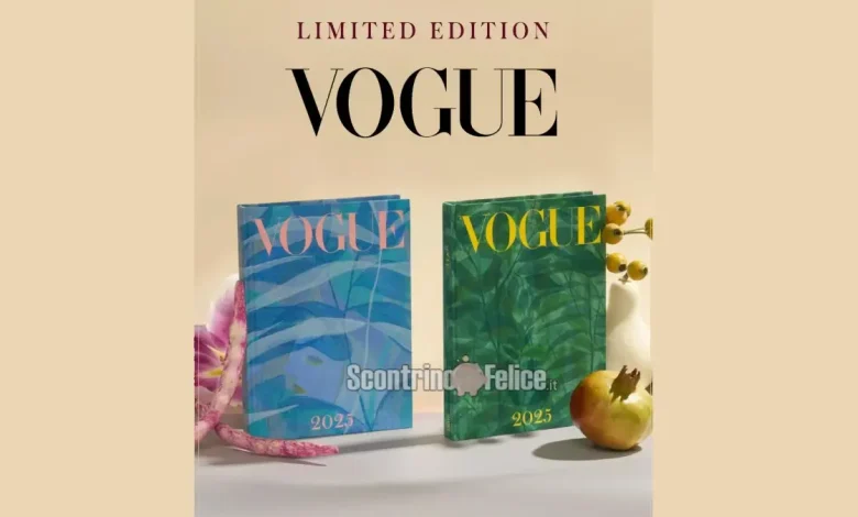 Agenda Vogue 2025 in Edicola