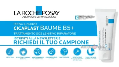 Campione omaggio La Roche-Posay Cicaplast Baume B5+ da richiedere subito