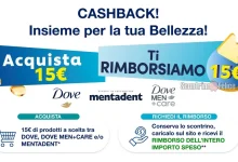 Cashback Dove e Mentadent Insieme per la tua bellezza