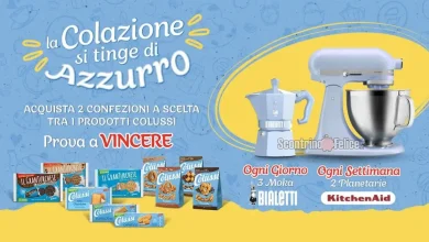 concorso Colussi "La colazione si tinge di azzurro"