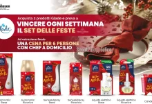 Concorso Glade Natale: vinci set delle feste e chef a domicilio