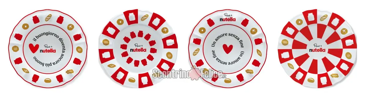 Concorso Nutella: in palio set di 4 piatti Bitossi ogni ora 2