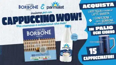 Concorso Parmalat e Borbone: vinci cappuccinatore