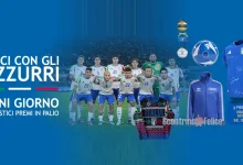 Concorso gratuito "Vinci con gli azzurri": in palio maglie autografate, palloni e altre sorprese