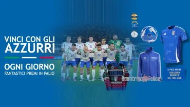 Concorso gratuito "Vinci con gli azzurri": in palio maglie autografate, palloni e altre sorprese