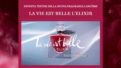 Diventa tester del nuovo profumo La Vie Est Belle L'Elixir di Lancome