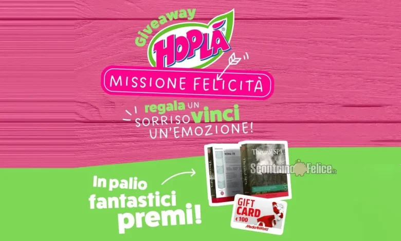 Giveaway Hoplà: in palio cofanetti Boscolo e gift card Mediaworld