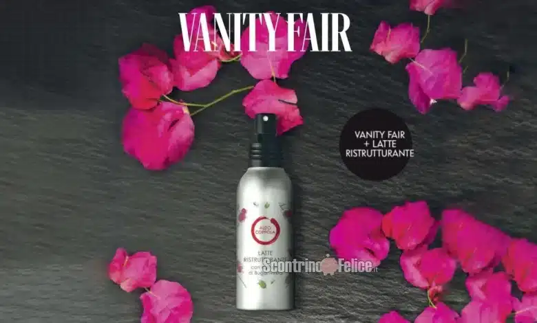 Latte ristrutturante Aldo Coppola con Vanity Fair