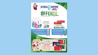 Anteprima nuovo volantino Acqua e Sapone Nazionale dal 24 novembre al 14 dicembre 2024