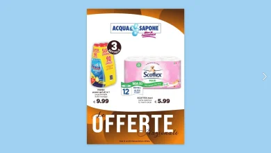 Anteprima nuovo volantino Acqua e Sapone Nazionale dal 3 al 23 novembre 2024