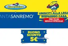 Buono Sconto Risparmio Casa da 5 euro da richiedere subito