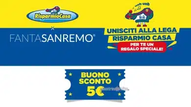 Buono Sconto Risparmio Casa da 5 euro da richiedere subito