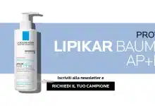 Campione omaggio Lipikar Baume AP+M di La Roche-Posay da richiedere subito!