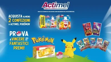 Concorso Actimel: vinci premi Pokemon