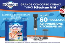 Concorso Coraya: in palio 60 frullatori ad immersione KitchenAid