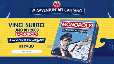 Concorso Findus: in palio Monopoly "Le Avventure del Capitano"