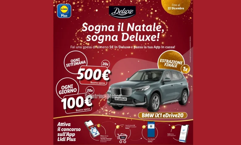 Concorso Lidl Natale Deluxe 2024