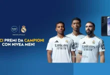 Concorso Nivea Men: vinci Samsung Galaxy A55 e maglie Real Madrid