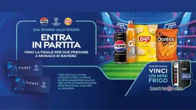 Concorso Pepsi, Lay's, Doritos e Gatorade "Dal Divano Allo Stadio"