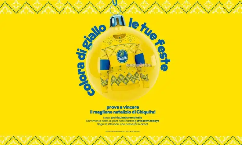 Concorso gratuito Chiquita: vinci 300 maglioni natalizi