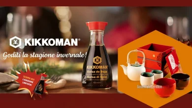 Partecipa subito al concorso gratuito Kikkoman e prova a vincere un dispenser Kikkoman Edizione Limitata e stoviglie giapponesi di alta qualità!