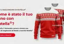 Concorso gratuito Nutella: vinci 200 coppie di maglioncini di Natale