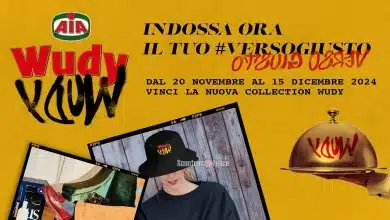 Concorso gratuito Wudy AIA: vinci viaggio e capi WudyWear