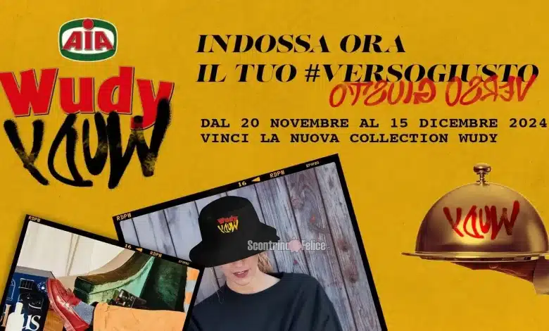 Concorso gratuito Wudy AIA: vinci viaggio e capi WudyWear