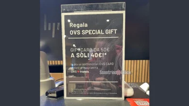 Gift card OVS scontata da 50 euro a soli 40 euro