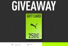 Giveaway Puma: vinci gift card da 250 euro