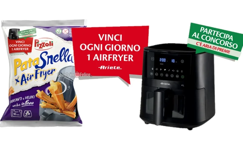 concorso Patasnella AirFryer "C'è aria di premi"