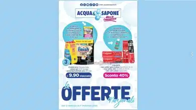 Anteprima nuovo volantino Acqua e Sapone Nazionale dal 12 gennaio al 1° febbraio 2025