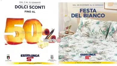 Anteprima nuovo volantino Esselunga dal 2 al 15 gennaio 2025 (+ Festa del Bianco)