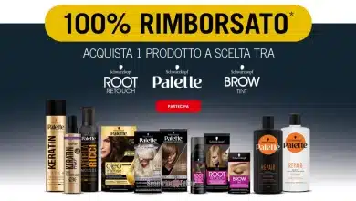 Cashback Schwarzkopf: 100% rimborsato in buoni spesa