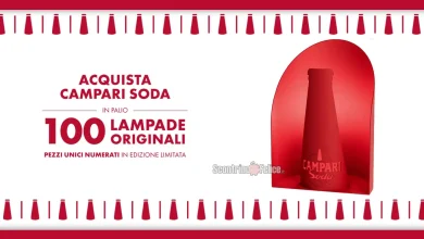 Concorso Campari Soda: vinci 100 lampade in edizione limitata