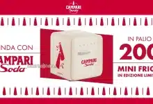 Concorso Campari Soda: in palio 200 mini frigo in edizione limitata