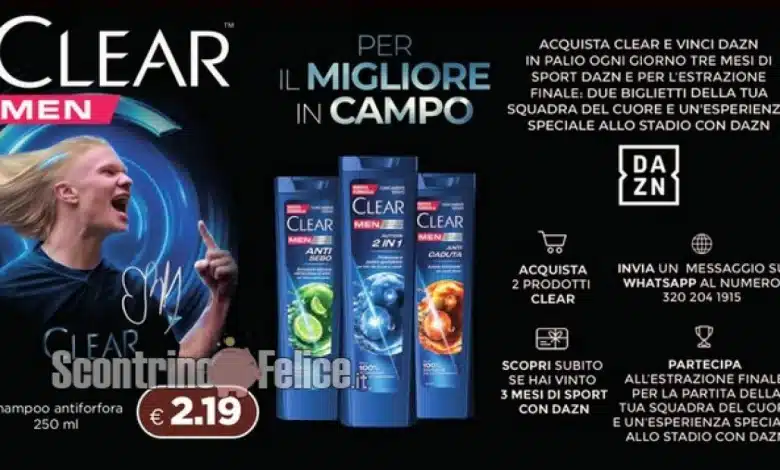 Concorso Clear Per il migliore in campo