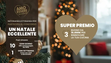 Concorso Eurospin Natale: vinci gift card, chef a domicilio e cucina da 15.000 euro