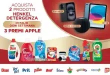 Concorso Henkel: vinci 3 premi Apple a settimana