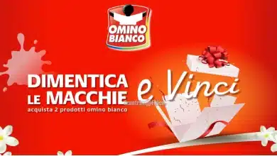 concorso Omino Bianco “Dimentica le macchie, divertiti in cucina”